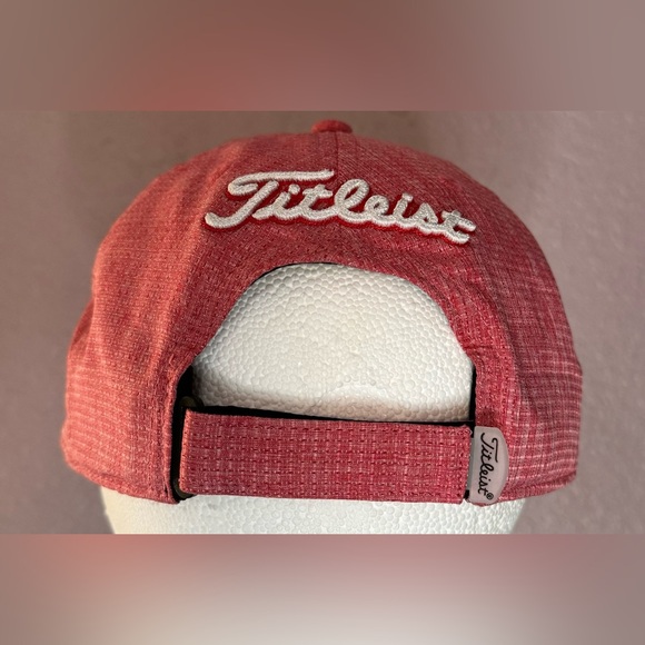 Titleist Golf Light Red Unisex Hat - Picture 3 of 4